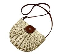 Straw Purse | Woven Straw Hollowed-out Large Capacity Pouch | Crochet Beach