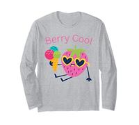 Strawberry Berry Cool Summer Icecream Manche Longue