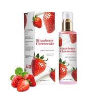 Strawberry Cheesecake Body Mist - Spray corporel fraise pour femme, arôme cheesecake, parfum longue durée, doux et séduisant, doux rêve de fraise sur votre peau (1 pièce)