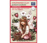 Strawberry Clan Forest Fairies Ephemera Book for ATC Cards, Mini Collages, and Junk Journals: 120 Images to Cut Out and Collage & 20 Backgrounds | Pocket Format 5.5" x 8.5" | Single-Sided Sheets