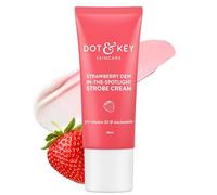 Strawberry Dew Crème stroboscopique pour le visage | Crème éclatante de la peau | Hydratant et surligneur pour le visage | Pour Dewy Glazed Instant Glow | Augmente l'hydratation | Pour homme et femme