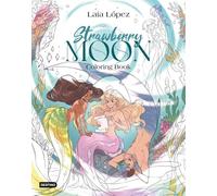 Strawberry Moon. Coloring book