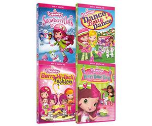 Strawberry Shortcake Pack 1 (Snowberry Days / Dance Berry Days / Berry Hi-Tech Fashion / Berry Bake Shop)
