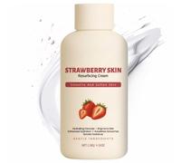 Strawberry Skin Resurfacing Cream, Fraise Peau Séchée Crème Hydratante, Creme ResurfaçAnte à La Fraise, Crème Raffermissante Pour Le Corps, Les Jambes Et Les Bras, Réduce Chair De Poule