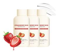 Strawberry Skin Resurfacing Cream, Strawberry Skin Treatment, Trystrawberry Legs Resurfacing Cream, Advanced Triple-Acid Complex, Reduce Chicken Skins Bumps and Uneven Texture (3)