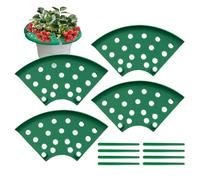 Strawberry Support, Fruit Cradle Stand, Plant Growth Rack, Raised Cage Frame, Ventilated Design, Assembly, Rot Prevention, Easy Setup, Reusable Use, Perfect for Garden, Planter, Lawn