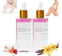 Strawberry Vanilla After Shave Oil Women For Smooth Skin,After Shave Oil Strawberry,Prevent Ingrown Hairs & Dryness,Strawberry and Vanilla Scent (2 Pcs, 40ml)