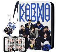 Stray Bleu Blanc Photocard Binder, SKZ Photocards Holder, Stray Cartes Album À Collectionner 400 Pochettes, Cadeaux Kpop pour Stay