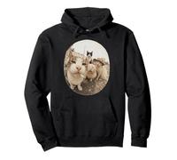 Stray Cat Gang Crew Funny Cat Lover Vintage Retro Sweat à Capuche