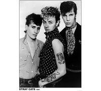 STRAY CATS - 1981 - 59x84cm - Affiche G
