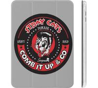 Stray Cats Étui Pour Ipad 2020 (10.2in) Avec Porte-Stylos, Résistant Aux Chocs, Veille/Réveil Automatique, Coque De Protection Transparente À Trois Volets, Personnage D'anime