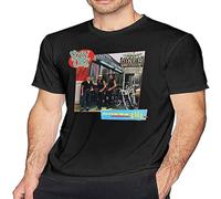 Stray Cats Gonna Ball Crew Neck Tee Tops Custom Pullover Men's Crewneck T-Shirt Short Sleeve Top Unisex Pure Cotton Tee Black XXL