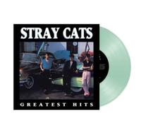 Stray Cats Greatest Hits - Exclusive Limited Edition Coke Bottle Clear Colored Vinyl LP