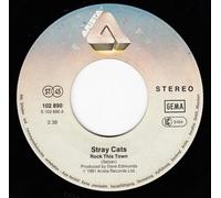 Stray Cats - Rock This Town Label: Arista - 102 890, Format: Vinyl, 7", 45 RPM, Single, Stereo Land: Germany Veröffentlicht: 1981