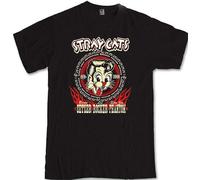 Stray Cats Rockabilly Band Mens T-Shirt Unisex Tees T-Shirt Graphic Unisex Tee Shirt Black M