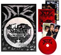 Stray Kids - Ate (Chk Chk Ver.) Photobook + Cd-R + Photocard + 4-Cut Photo + 2 Pin Badges + 5 Extra Photocards - Album Musical Avec Livret Photo - Noir - Small.[G687]