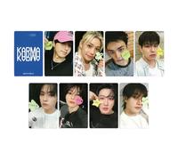 Stray-kids Carte à collectionner SK-Z Card "Karma" double face Carte à collectionner Lomo Carte d'idole (WITHMUU)