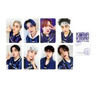 Stray-kids Carte à collectionner SK-Z Carte « KARMA » carte à collectionner STAY recto verso Carte LOMO Carte d'idole (SW)
