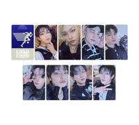 Stray-kids Carte à collectionner SK-Z « Karma » double face Carte à collectionner Lomo Carte Idol (compacte)