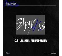 STRAY KIDS 'Cle:Levanter' Mini Album Normal Version Random CD+PhotoBook+3p QR PhotoCard+PreOrder+Message PhotoCard Set+Tracking Kpop Sealed
