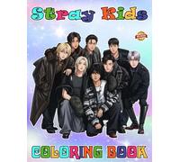 Stray Kids: Coloring Book for Kids, Teens & Adults. Cute Coloring Pages Illustrations For Adults To Chill, Unwind, And Relieve Stress