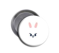 Stray-kids Épingle à vêtements SK-ZOO Badge SK-Z Badge Cartoon Cute Badge "KARMSA" Stay Tin Plate Pins, 5.8cm, fer blanc