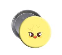 Stray-kids Épingle à vêtements SK-ZOO Badge SK-Z Badge Cartoon Cute Badge "KARMSA" Stay Tin Plate Pins, 5.8cm, fer blanc