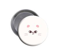 Stray-kids Épingle à vêtements SK-ZOO Badge SK-Z Badge Cartoon Cute Badge "KARMSA" Stay Tin Plate Pins, 5.8cm, fer blanc