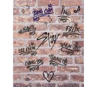 Stray Kids Graffiti themed Notebook,100 pg college lined, Stray Kids logo on back.: Stray Kids Everywhere All Around The World, You Make Stray Kids Stay