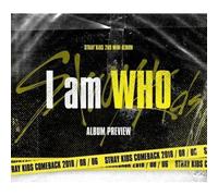STRAY KIDS - [I am Who 2nd Mini Album Random Ver CD+Poster(on)+PhotoBook+PhotoCard+Pre-Order K-Pop Sealed