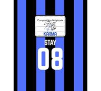 STRAY KIDS KARMA STAY 08 Notebook, 100 pg. college lined, 2025 Comeback Themed Composition Style