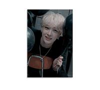Stray Kids Korean Boy Band Kpop Poster sur toile Motif Bang Chan 20 x 30 cm