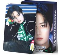 Stray Kids Lot de 127 cartes photo creuses pour enfants Stray Kids Dominate World Tour Carte lomo Cadeau Lomo pour garçons et filles (Lee Know)