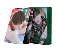 Stray Kids Lot de 55 cartes photo Stray Kids pour enfants Stray Kids - Cadeau Lomo pour garçons et filles (Bang Chan)