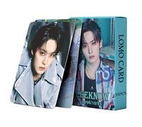 Stray Kids Lot de 55 cartes photo Stray Kids pour enfants Stray Kids Kpop Cadeau Lomo pour garçons et filles (Lee Know)