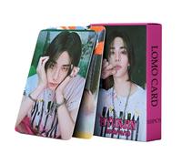 Stray Kids Lot de 55 cartes photo Stray Kids pour enfants Stray Kids Kpop Cadeau Lomo pour garçons et filles (HyunJin)