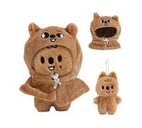 Stray Kids Peluche,10CM Stray Kids Porteclés en Peluche,SKZ Plushdoll Porte Clés,SK-Zoo Poupée Peluche, pour Les Fans(M7)