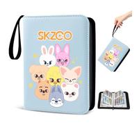 Stray Kids Photocard Holder, Skz Skzoo Cartoon Photocard Binder 400 Pochettes, Album de Cartes Kpop pour Stay, pour Les Garçons Et Les Filles