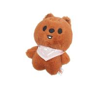 Stray-Kids Porte-clés en peluche 10 cm Série Bibs SK-Zoo Porte-clés « Stay » avec pendentif mignon, Han, 10cm