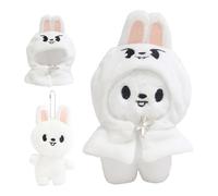 Stray Kids Porte-clés en peluche, Série Skzoo Porte-clés en peluche, Stray-Kids Plushdoll Porte Clés, Skzoo Poupée Peluche, Str-ays Kid Skz-oo adorable pendentif, pour les fans de Str-ay Kid (B)