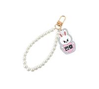 Stray-Kids Porte-clés série SK-Zoo 12,5 cm avec pendentif mignon, Lee Know, 10cm
