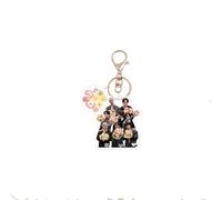 Stray-kids Porte-clés SK-ZOO pendentif Hyunjin porte Stay FELIX clé Stray-Kids 5ème anniversaire clé Karma, Équipe, 5-6cm