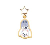 Stray-kids Porte-clés SK-Zoo Porte-clés SK-Z Porte-clés Acrylique Cartoon Cute Keychain "Karma" Stay, 18, 5-6cm