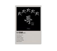 Stray Kids Poster 5 étoiles esthétique sur toile pour chambre à coucher, salon, décoration familiale moderne, salle de bain, style paysage sans cadre, 40 x 60 cm