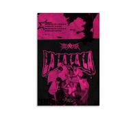 Stray Kids Rock Star Impression d'art moderne Décoration murale de style rétro pour salon, cuisine, café, affiche imperméable 50 x 75 cm sans cadre