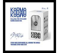 STRAY KIDS - (SKZOO Ver.) STRAY KIDS KARMA The 4th Album. NFC Charm+Key Ring+Profile+8Card+POB+GIFT