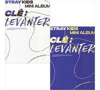 STRAY KIDS - STRAY KIDS [ CLE 3:LEVANTER ] Album ( CLE 3 + LEVANTER - SET. ) ( 2 CD+2 Photo Book+6p QR Photo Card+2 STORE GIFT CARD )