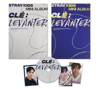 STRAY KIDS - Stray-Kids - [CLE : LEVANTER] (Standard / Random Ver.) Photobook + CD-R + QR Photocard + Gift