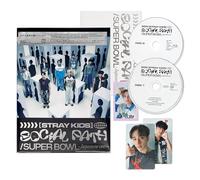 STRAY KIDS - STRAY KIDS - [Japan 1st EP] 'Social Path' (Limited A Ver.) CD + Blu-Ray + Photo Book + Photo Card + Sticker + 2 Pin Badges + 5 Extra Photocard