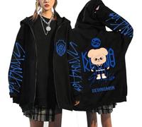 Stray Kids Sweats à Capuche Zippé SKZ Karma Sport Harajuku Streetwear Y2K Sweatshirt BangChan Lee Know Changbin Hyunjin Han Felix Seungmin I.N Mode Loose Tops